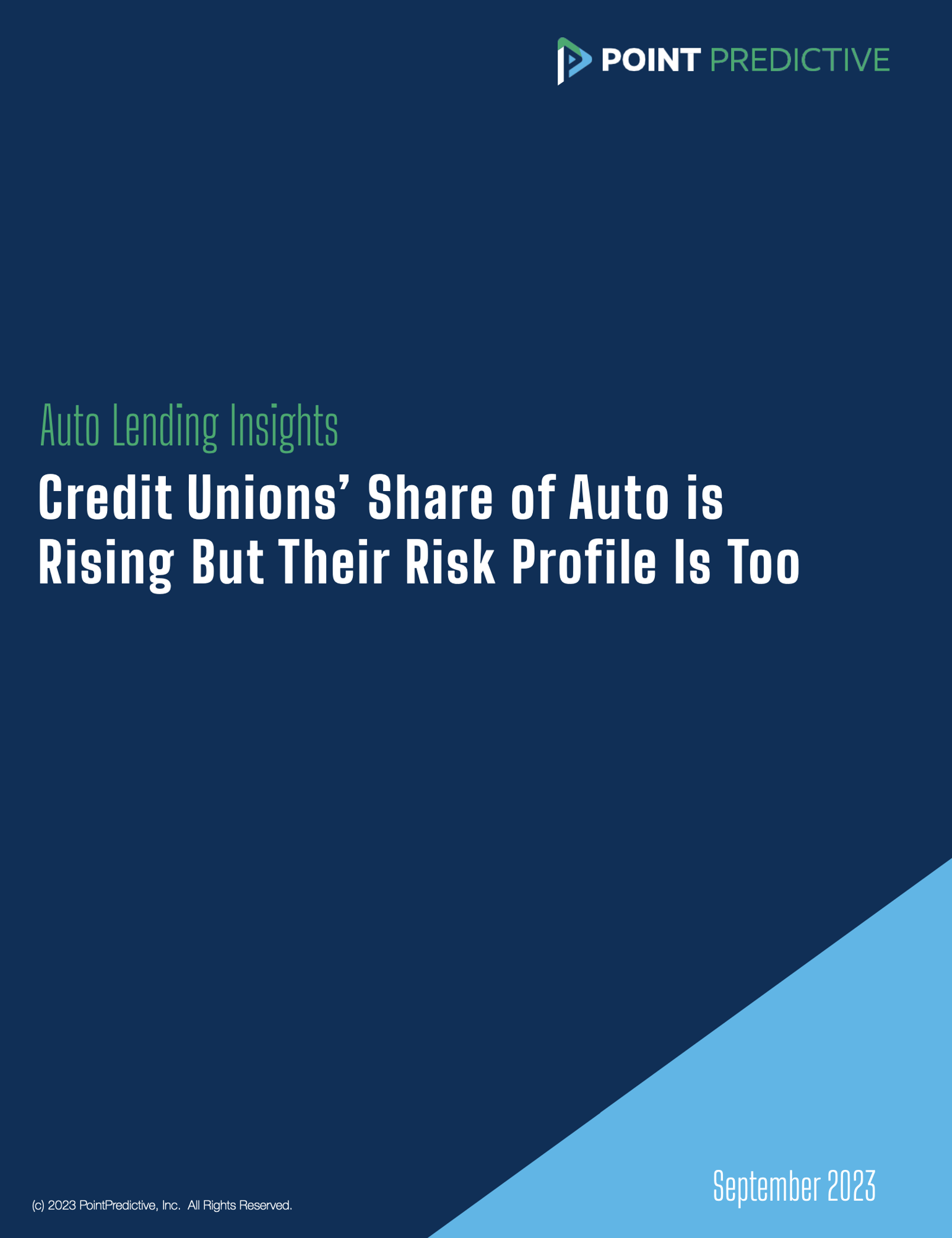 Credit Union Origination Risk Report